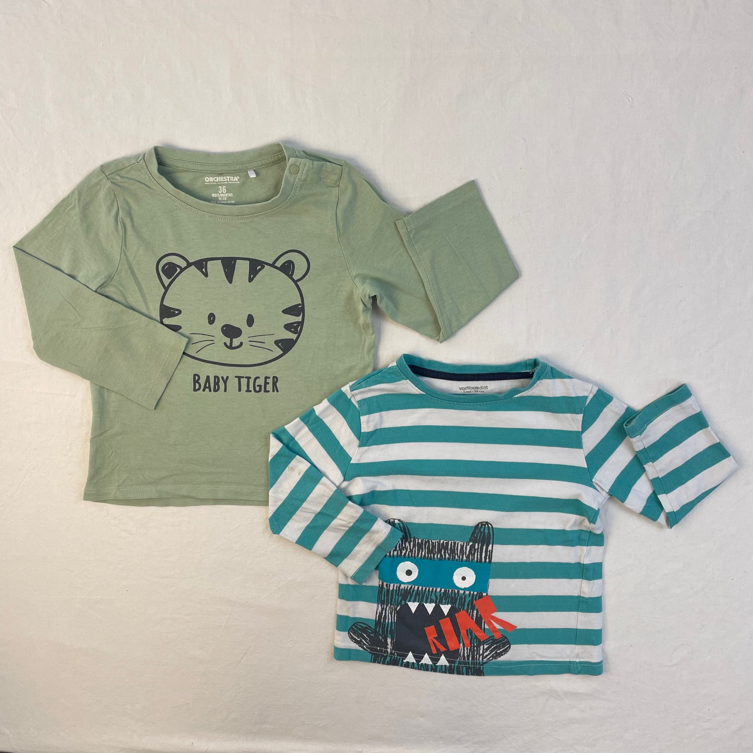 T-shirt manches longues - Multimarques - 3A