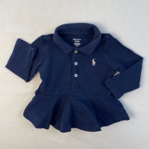 Polo manches longues - Ralph Lauren - 6M