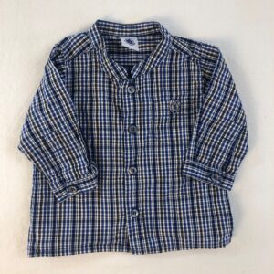 Chemise manches longues - Petit Bateau - 3M