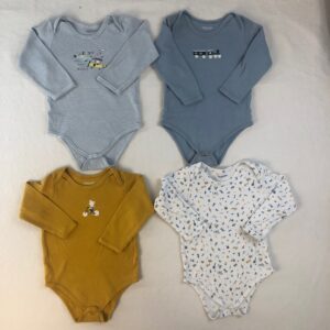 4 bodies - Vertbaudet - 3A