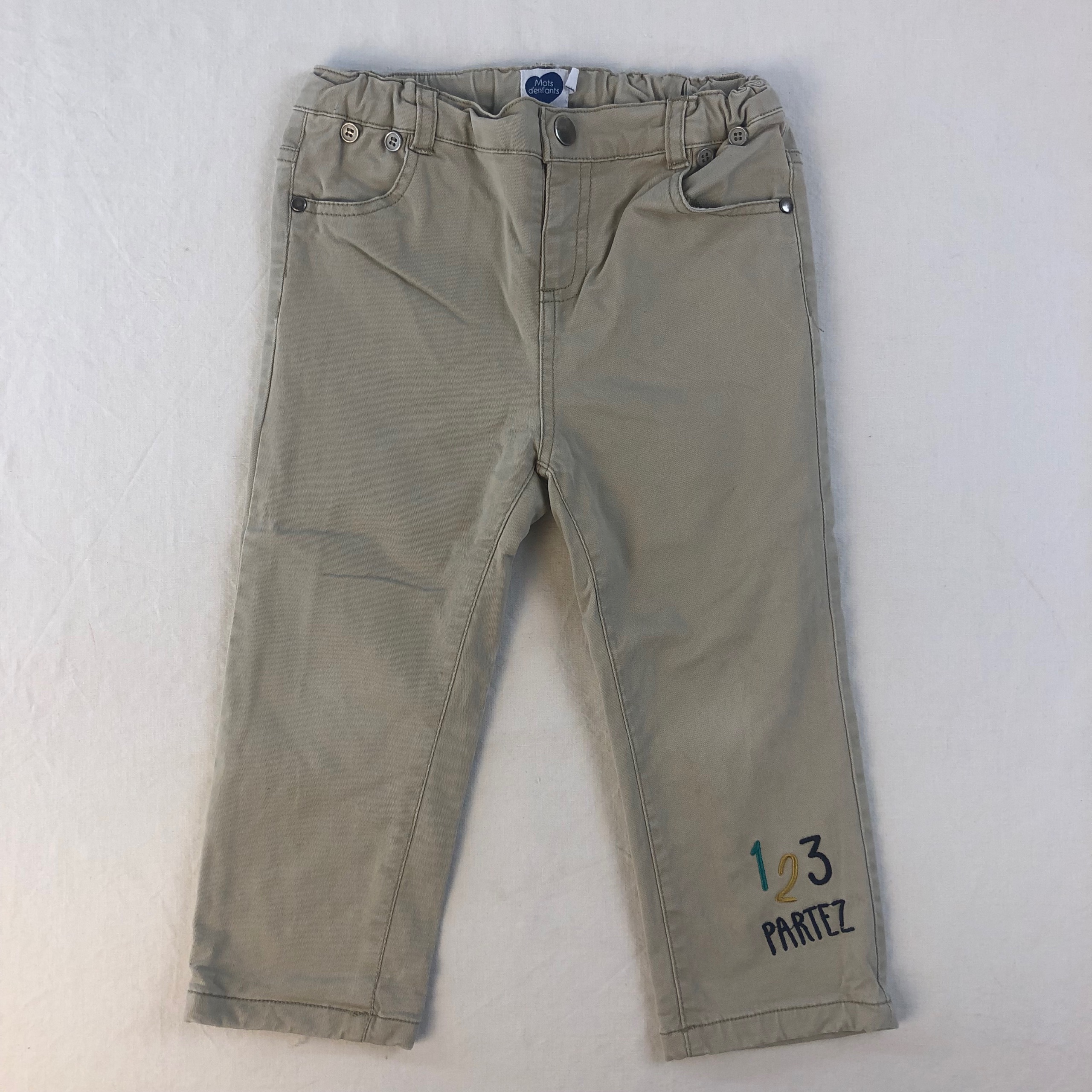 Pantalon - Mots d'Enfants - 2A