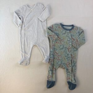 2 pyjamas 1 pièce - Du Pareil au Même - 9M