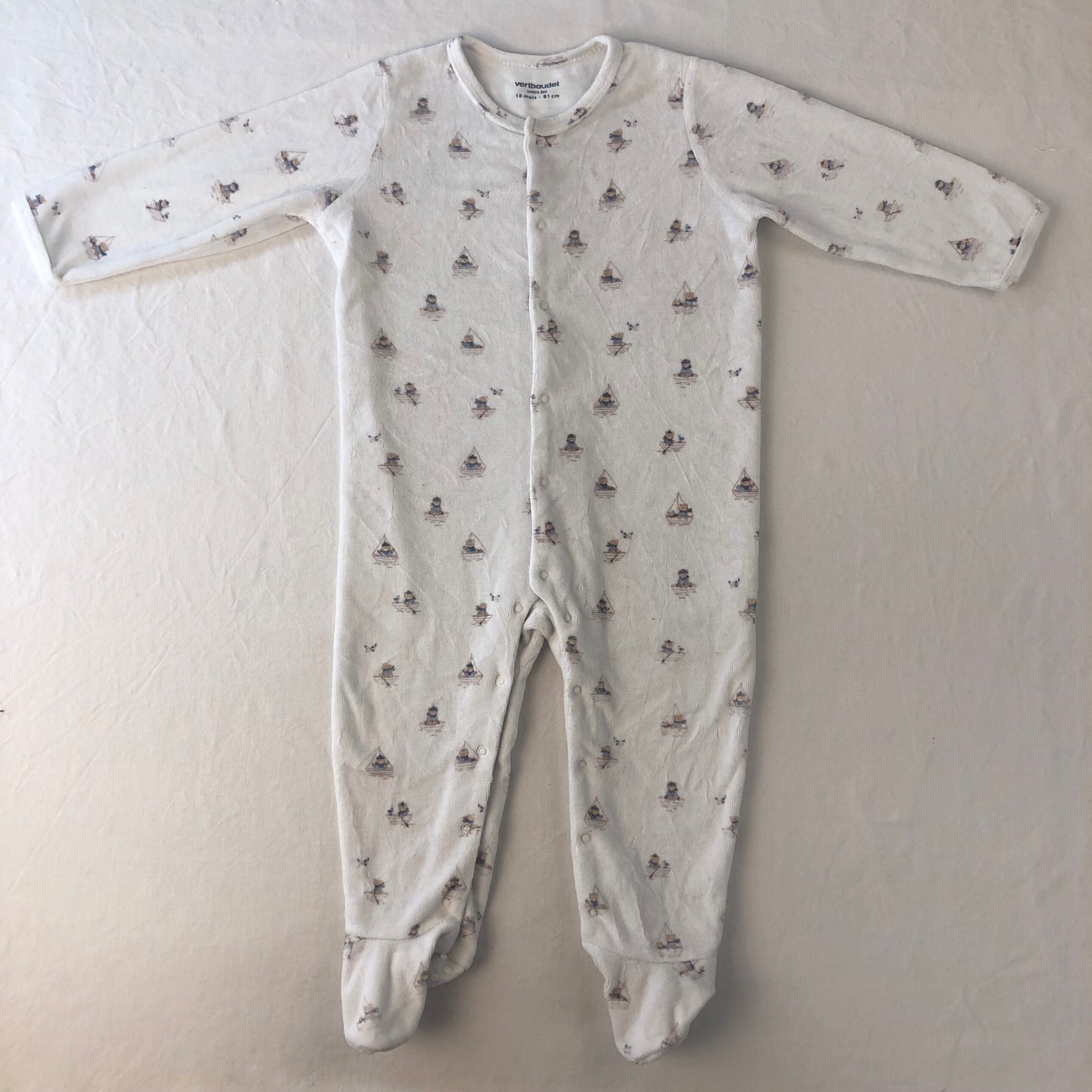 Pyjama 1 pièce - Vertbaudet - 18M