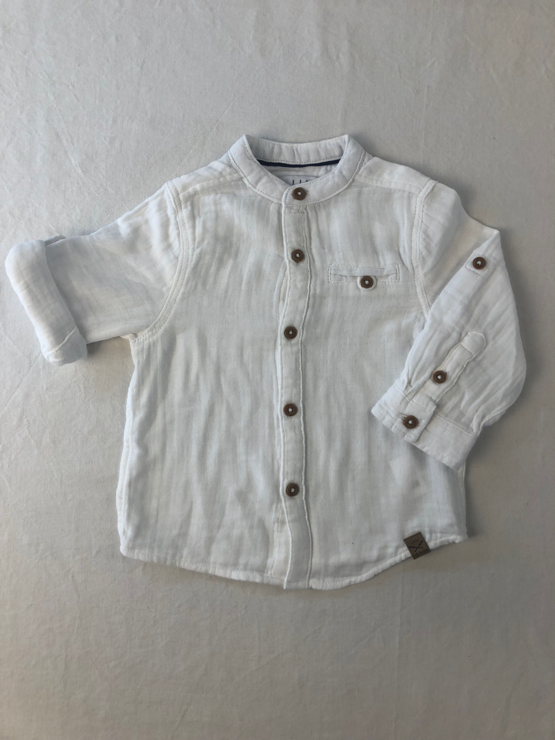 Chemise manches longues - La Halle - 12M
