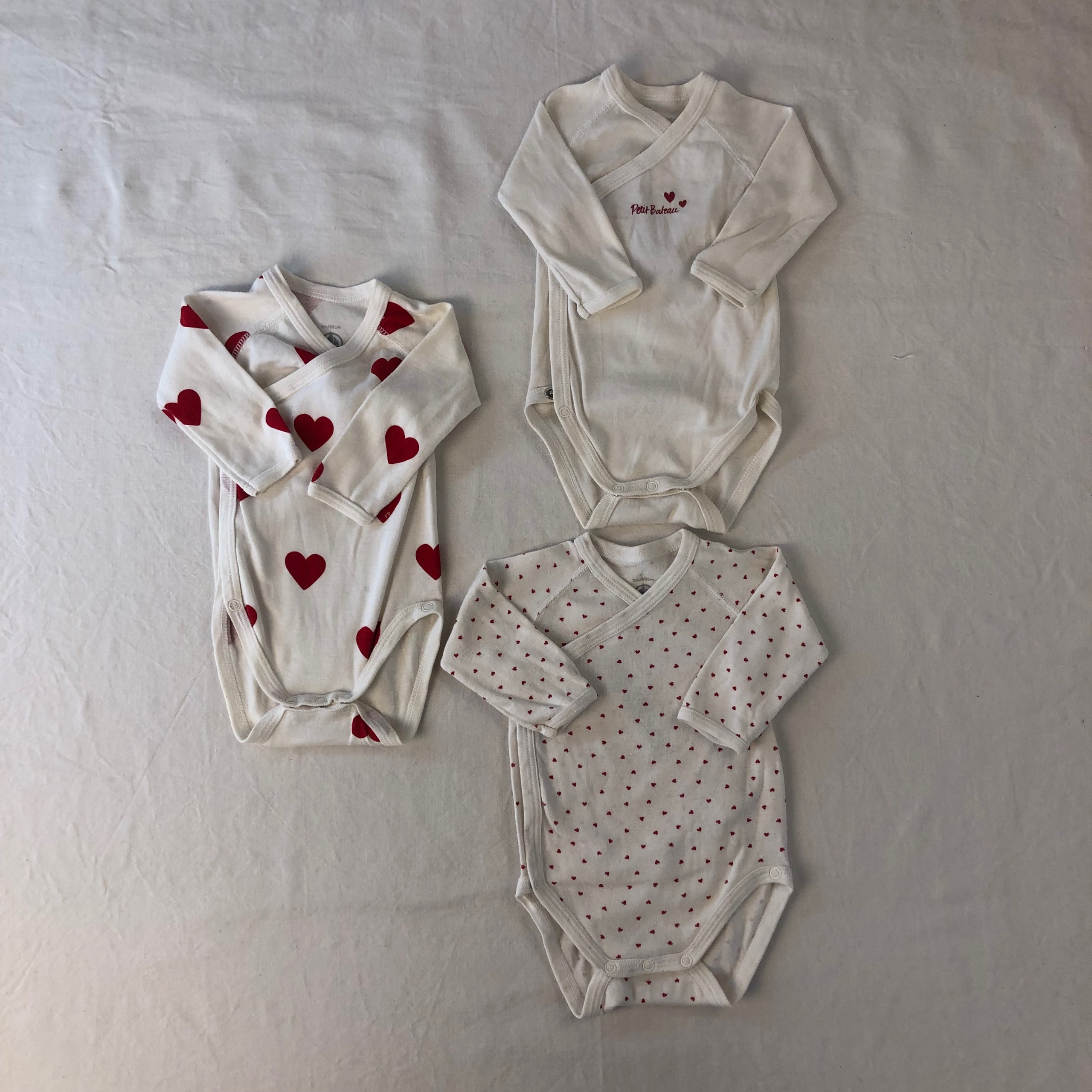 3 bodies - Petit Bateau - 3M