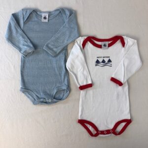 2 bodies - Petit Bateau - 6M
