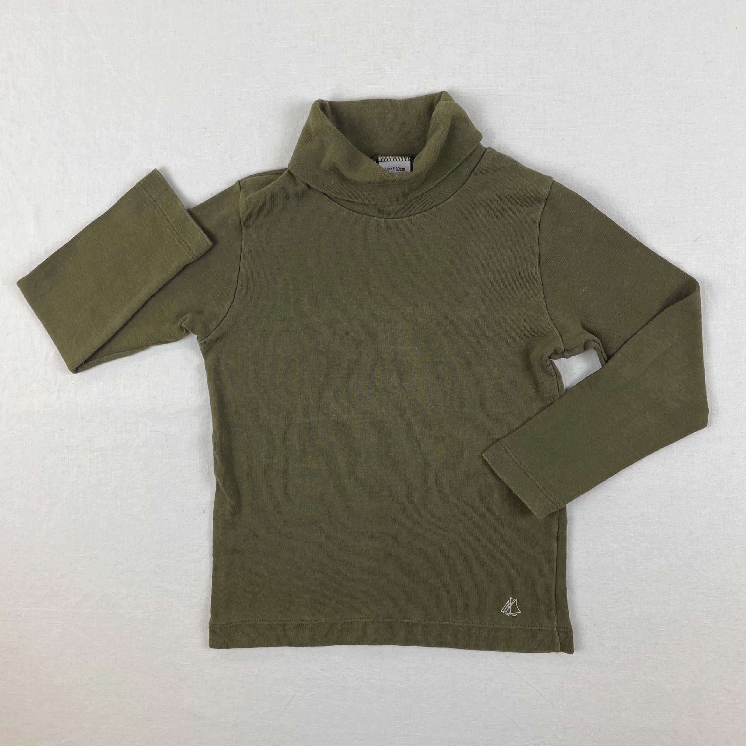 T-shirt col roulé - Petit Bateau - 4A