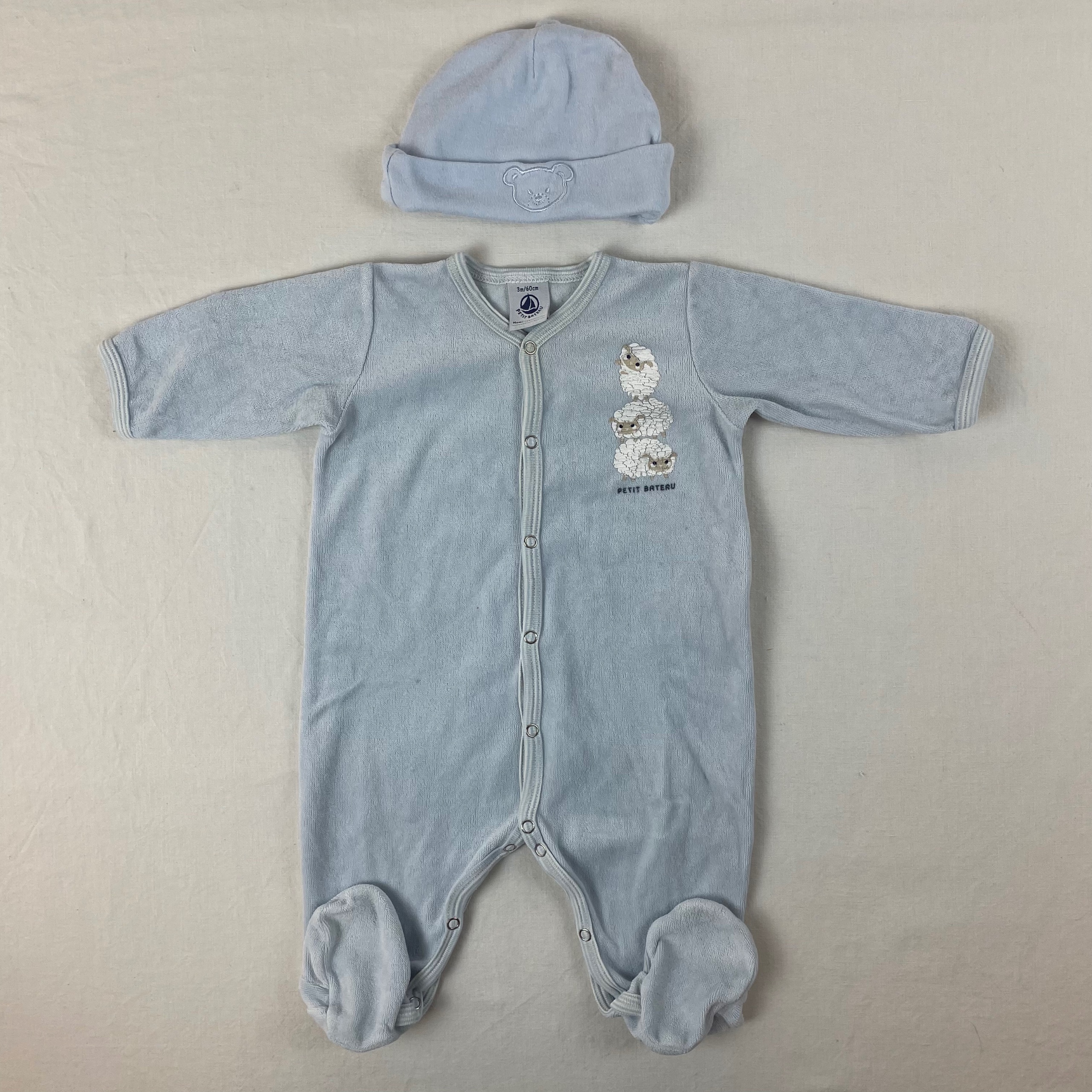 Pyjama 1 pièce - Petit Bateau - 3M