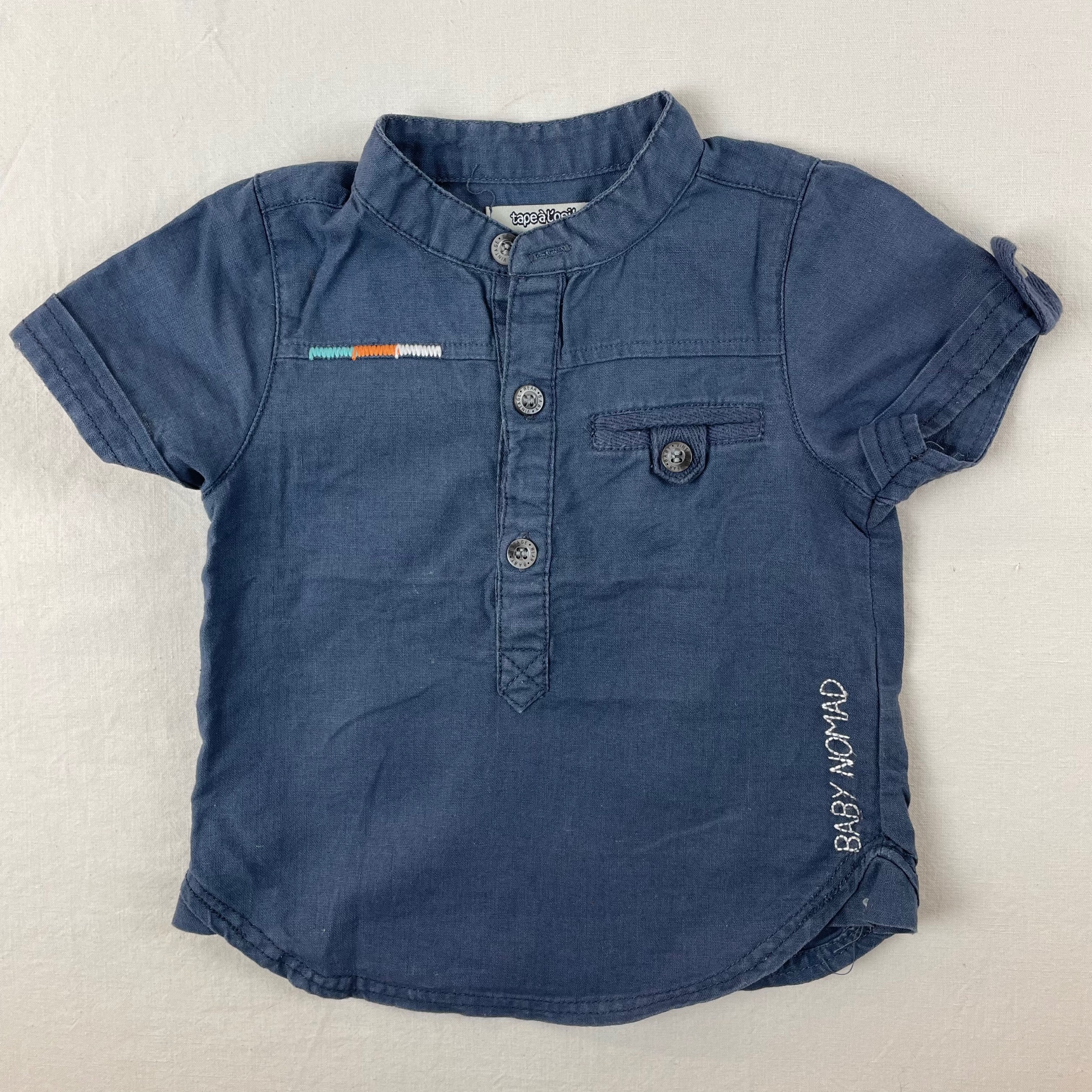 Chemise manches courtes - Tape à l'Oeil - 9M