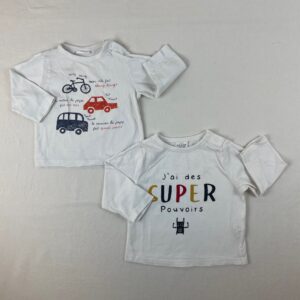 T-shirt manches longues - Multimarques - 9M