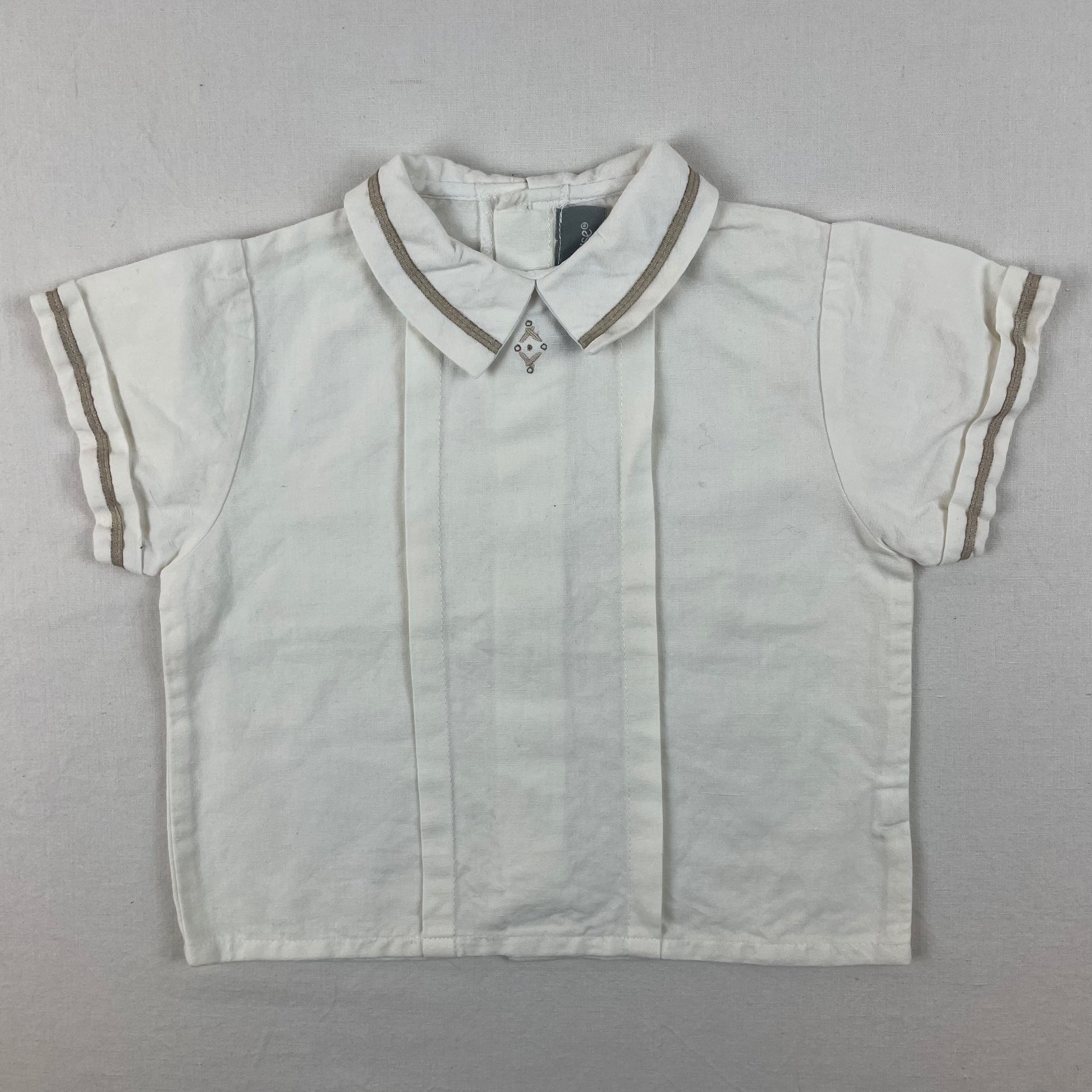 Chemise manches courtes - Pomme Framboise - 2A