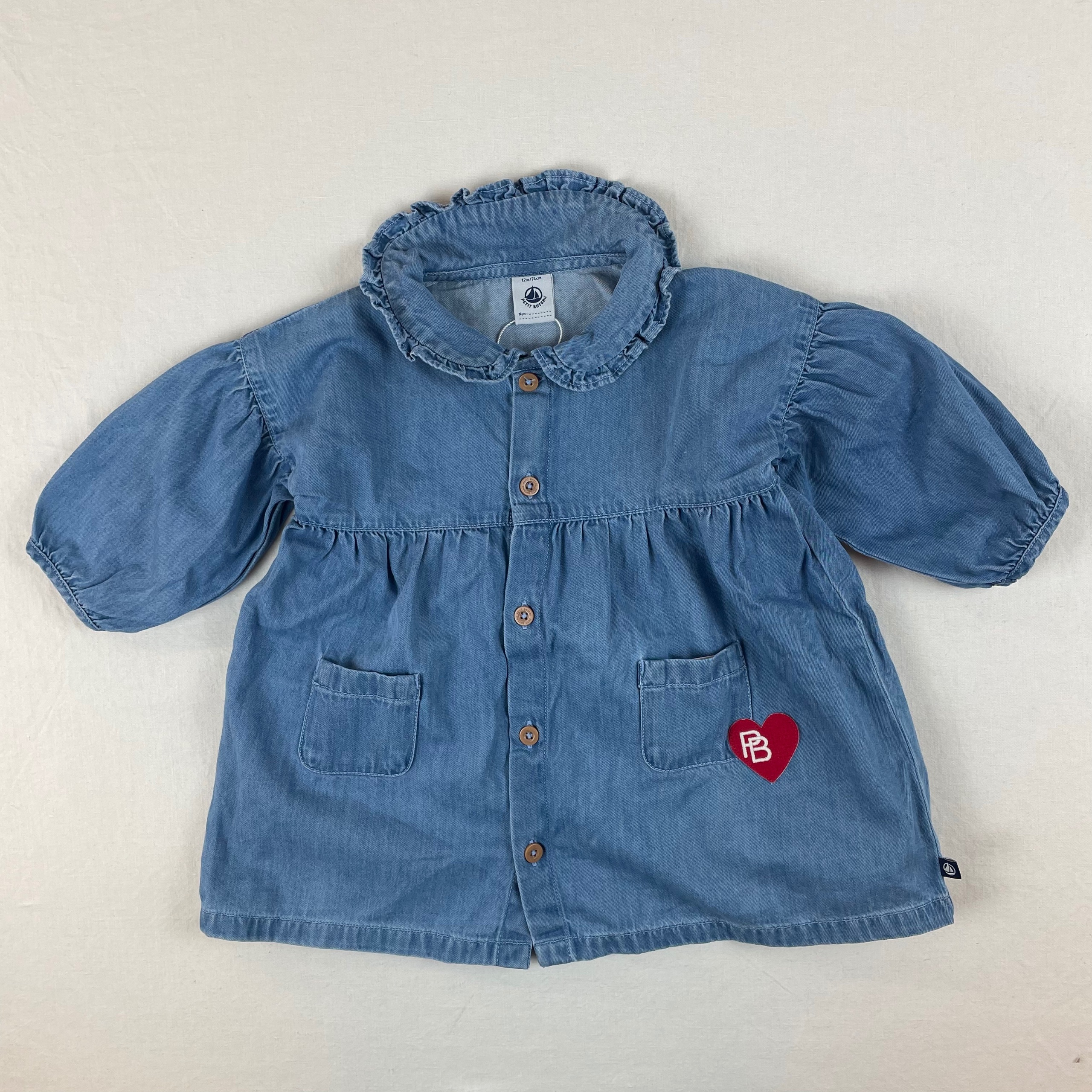 Robe - Petit Bateau - 12M