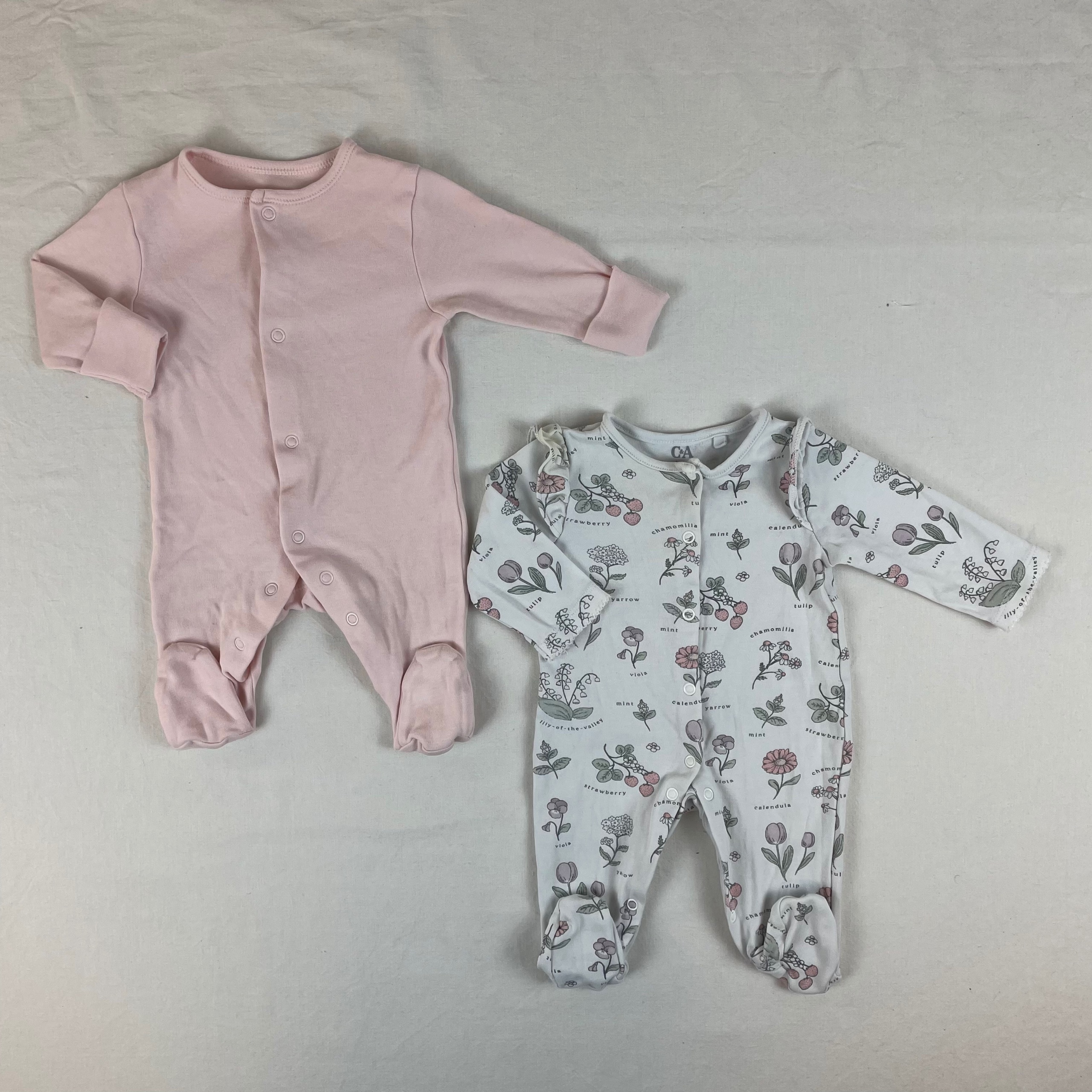 2 pyjamas 1 pièce - Multimarques - 1M