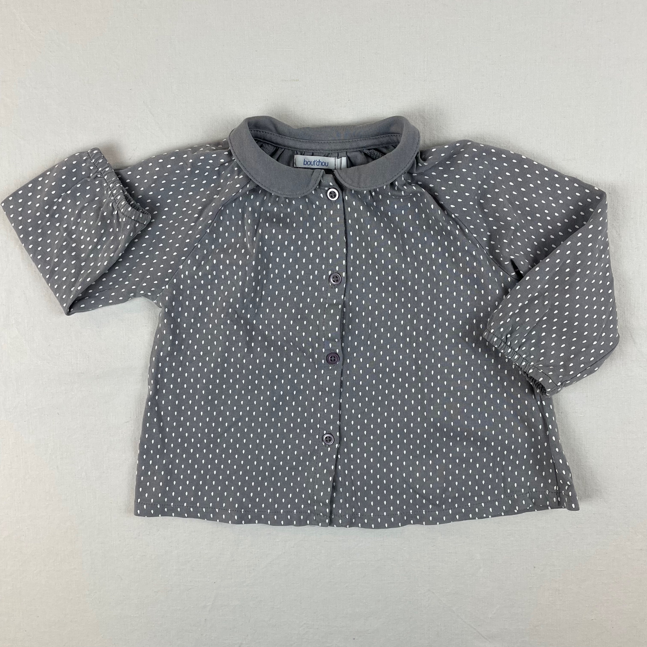 Blouse manches longues - Bout'chou - 9M