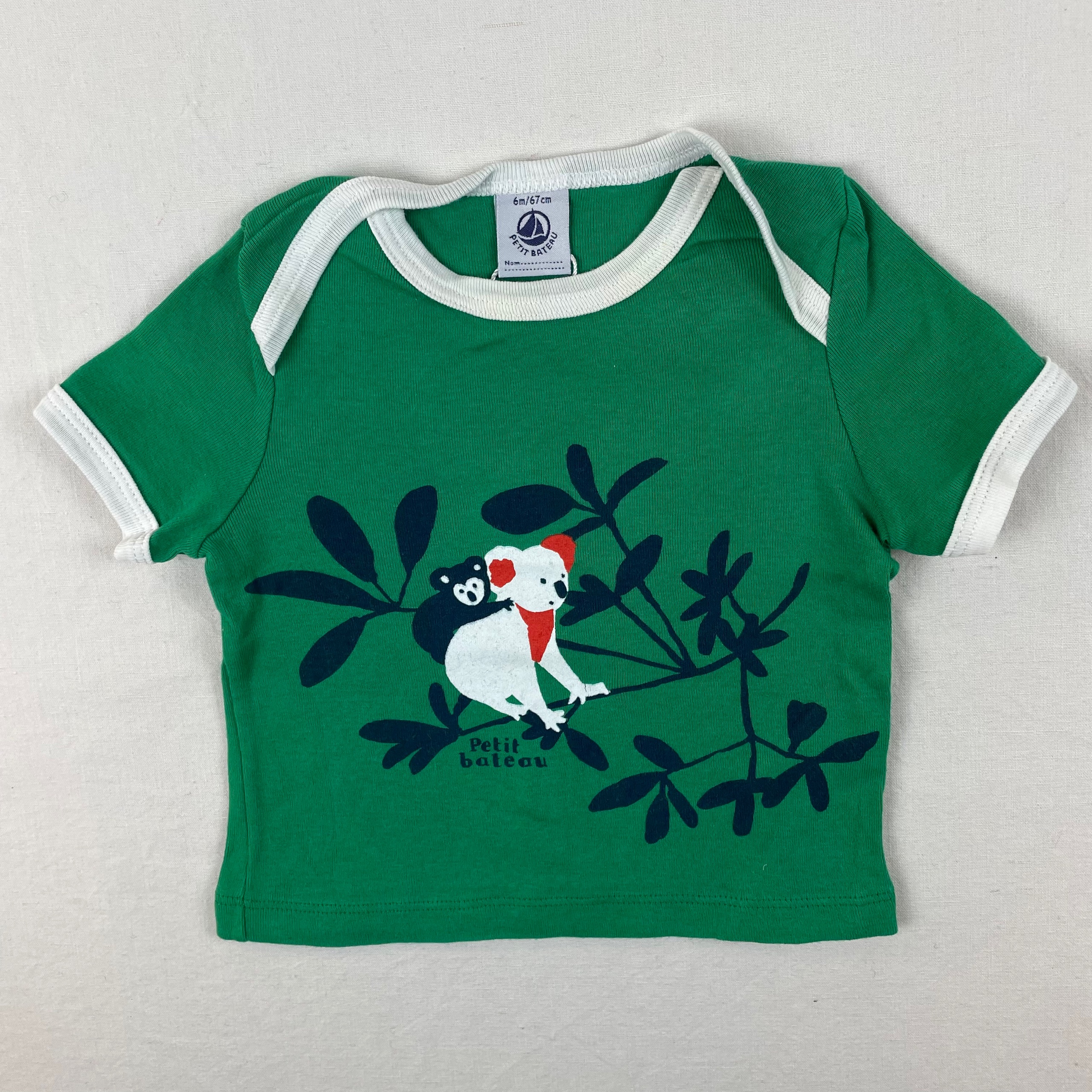 T-shirt manches courtes - Petit Bateau - 6M