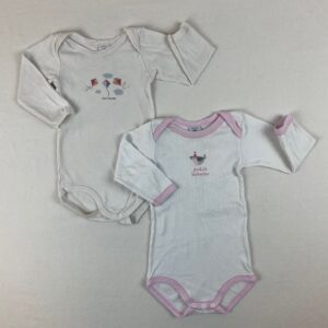 2 bodies - Petit Bateau - 9M