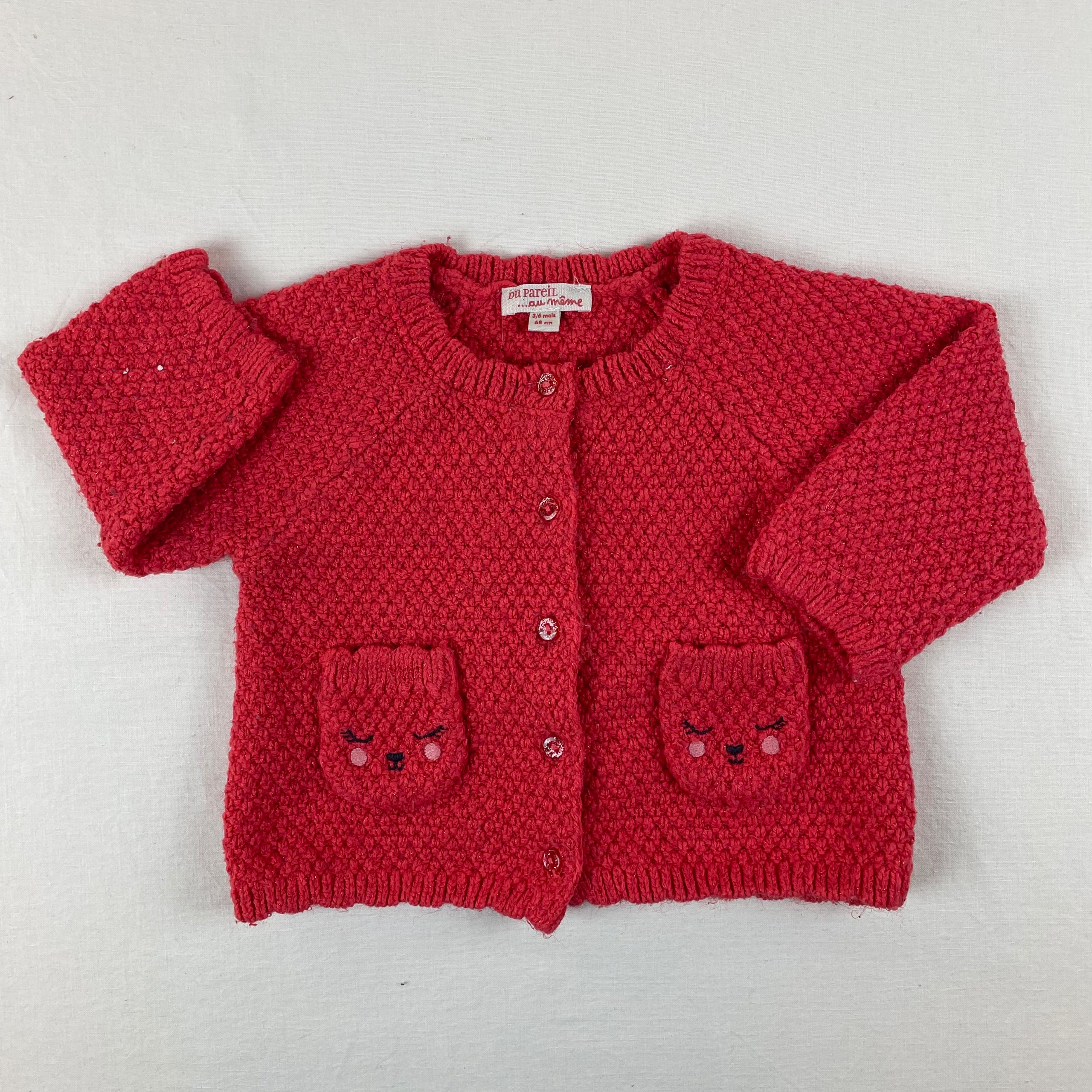 Gilet - Du Pareil au Même - 6M