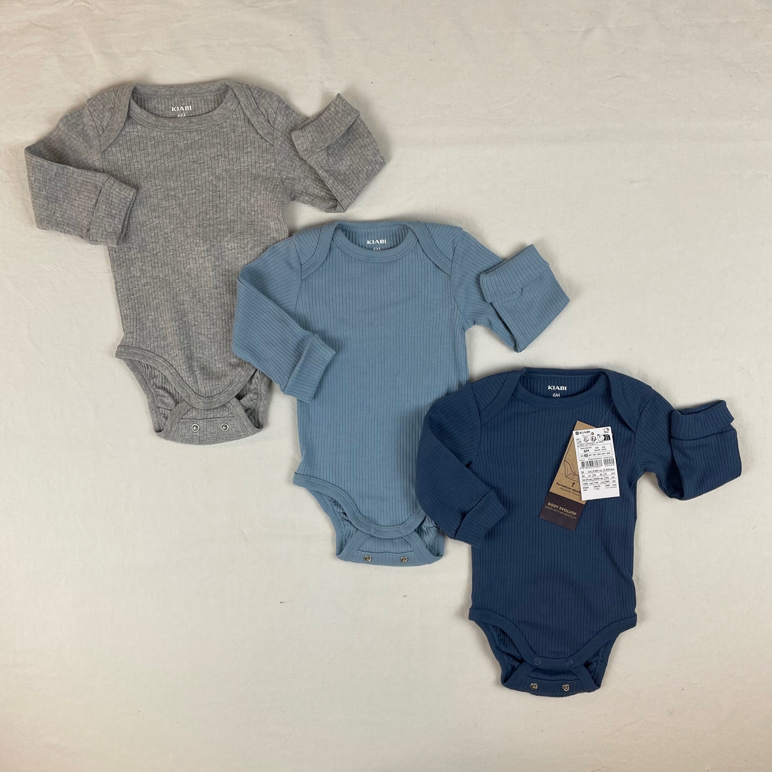3 bodies - Kiabi - 6M