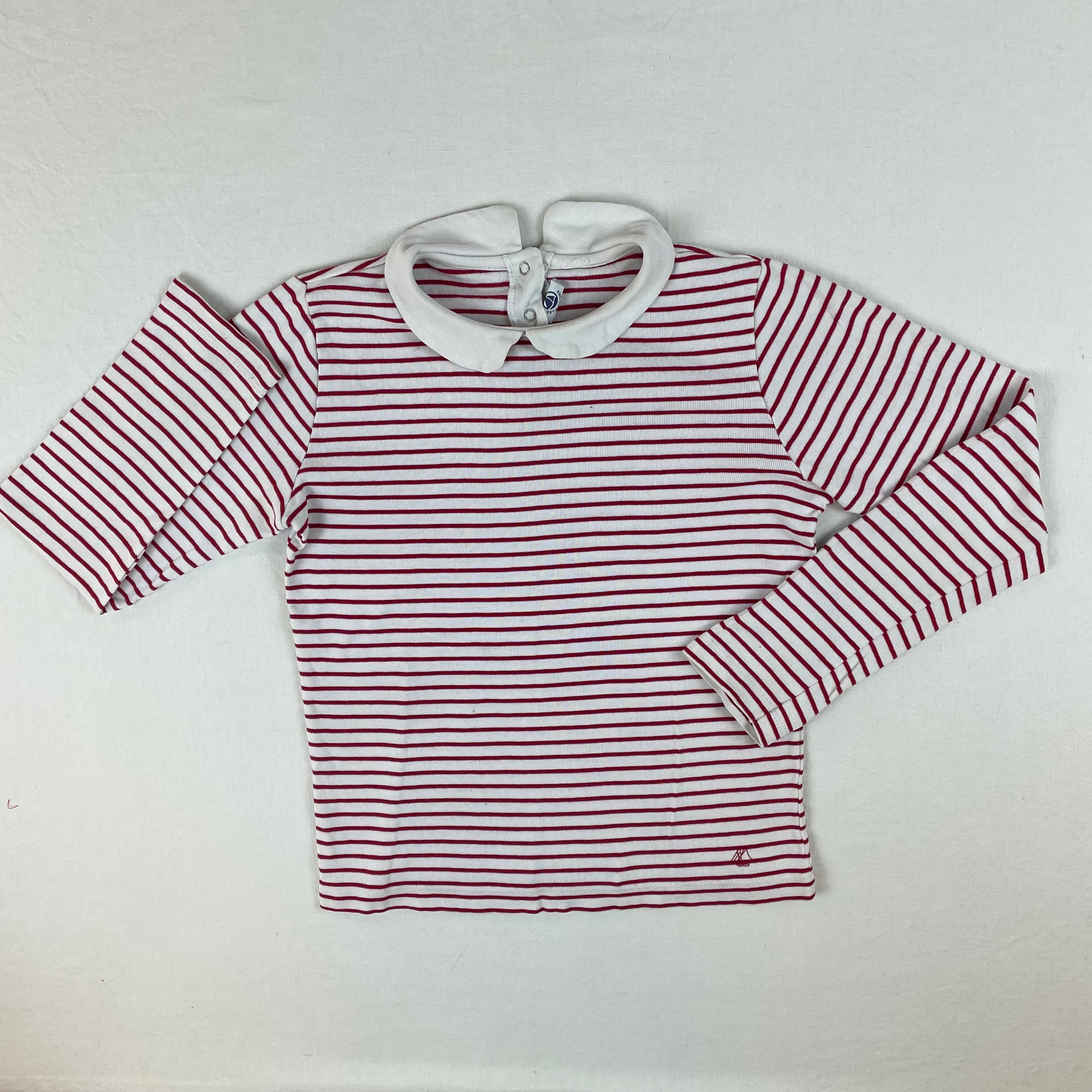 T-shirt manches longues - Petit Bateau - 8A