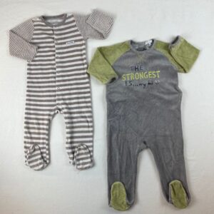 2 pyjamas 1 pièce - Multimarques - 2A