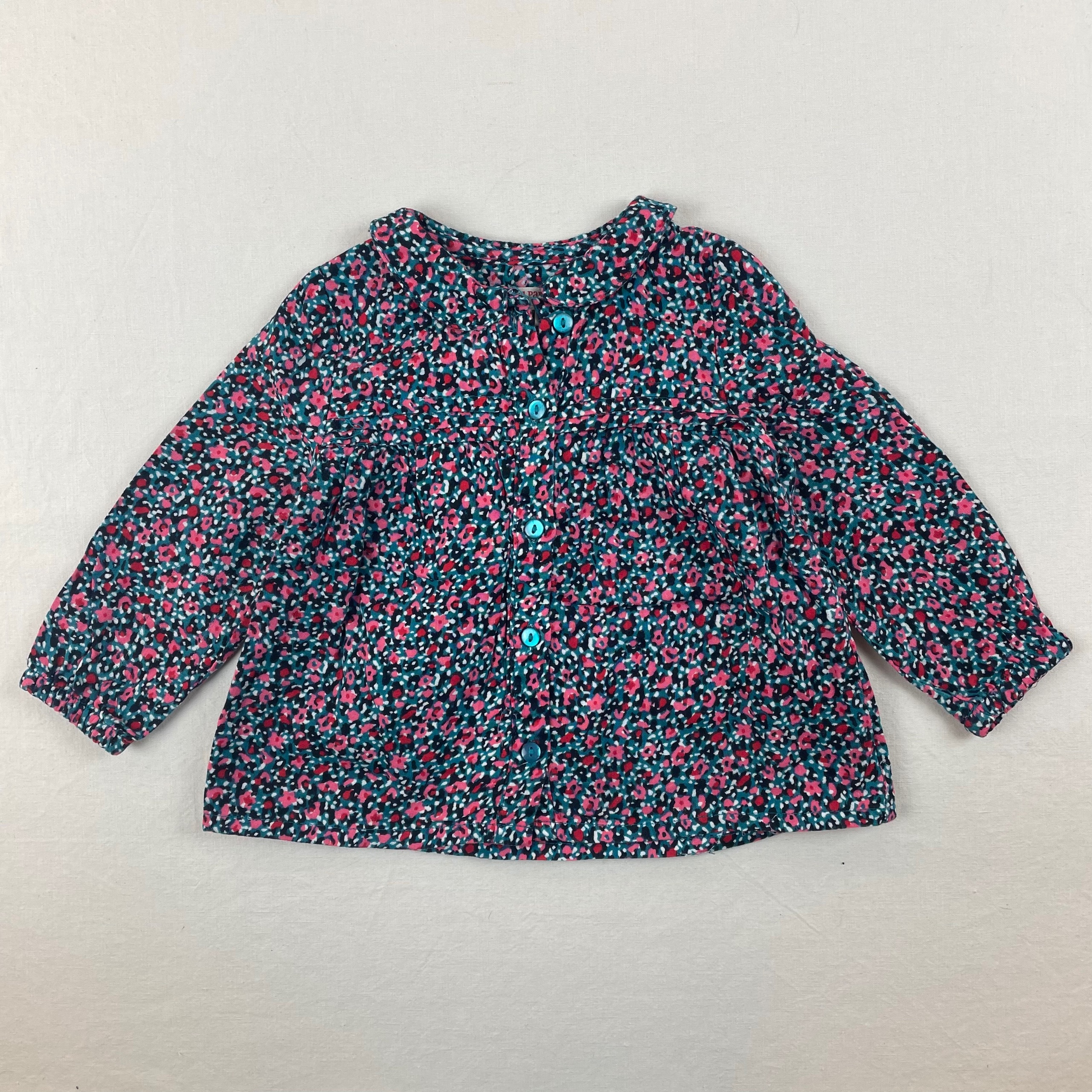 Chemise manches longues - Du Pareil au Même - 12M