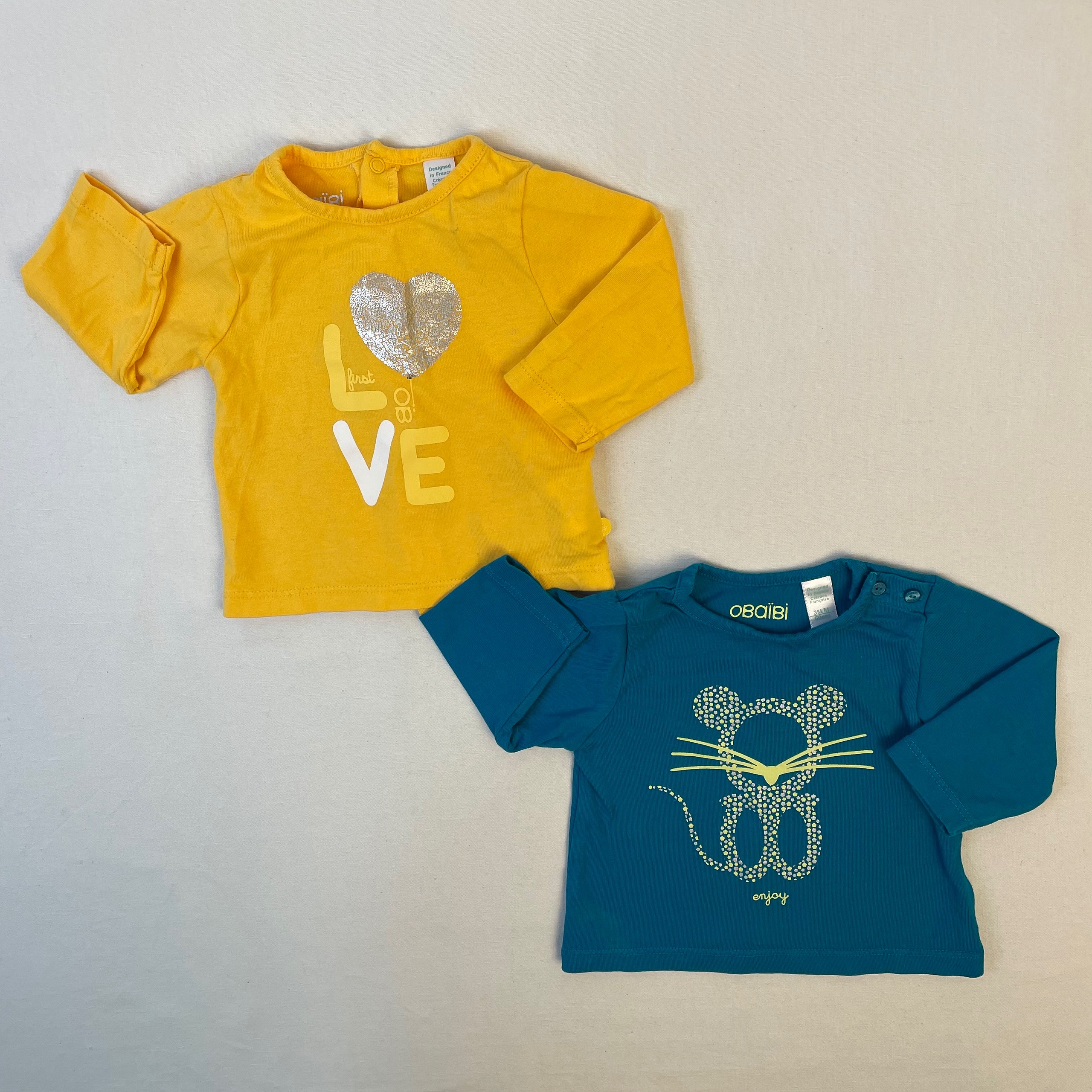 T-shirt manches longues - Obaïbi - 3M