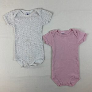 2 bodies - Petit Bateau - 6M