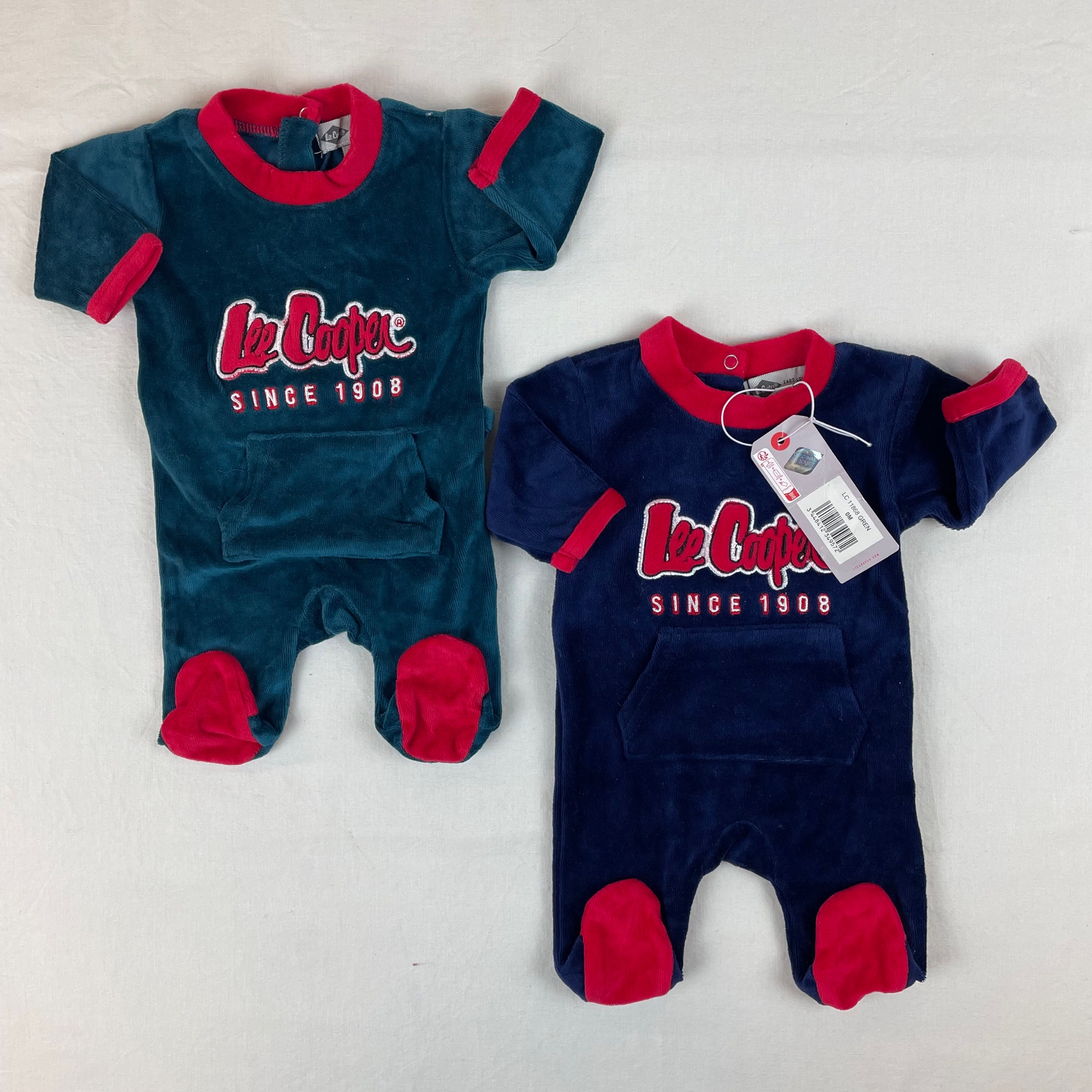 2 pyjamas 1 pièce - Lee Cooper - NAISSANCE