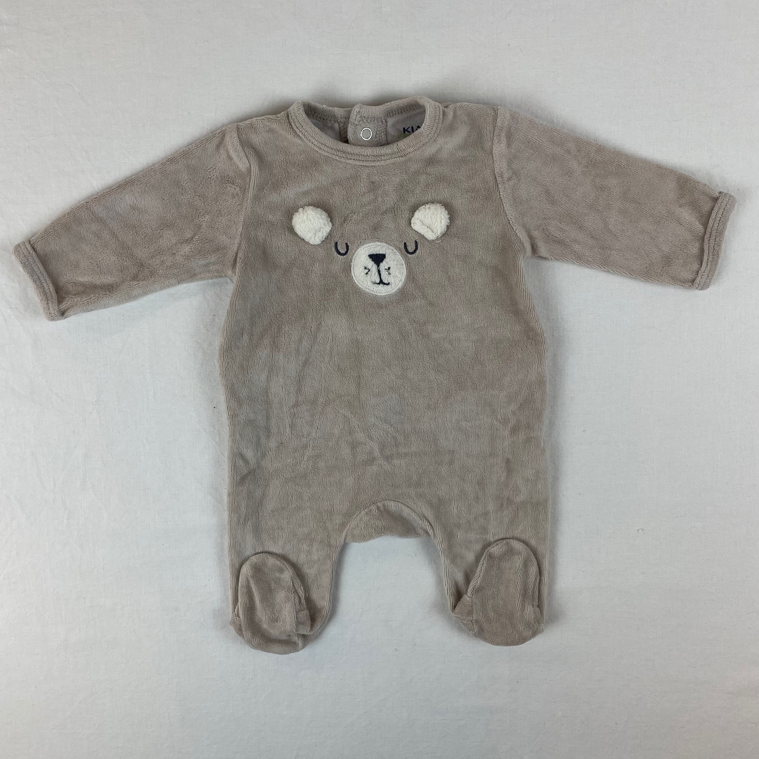 2 pyjamas 1 pièce - Kiabi - 1M – Image 2