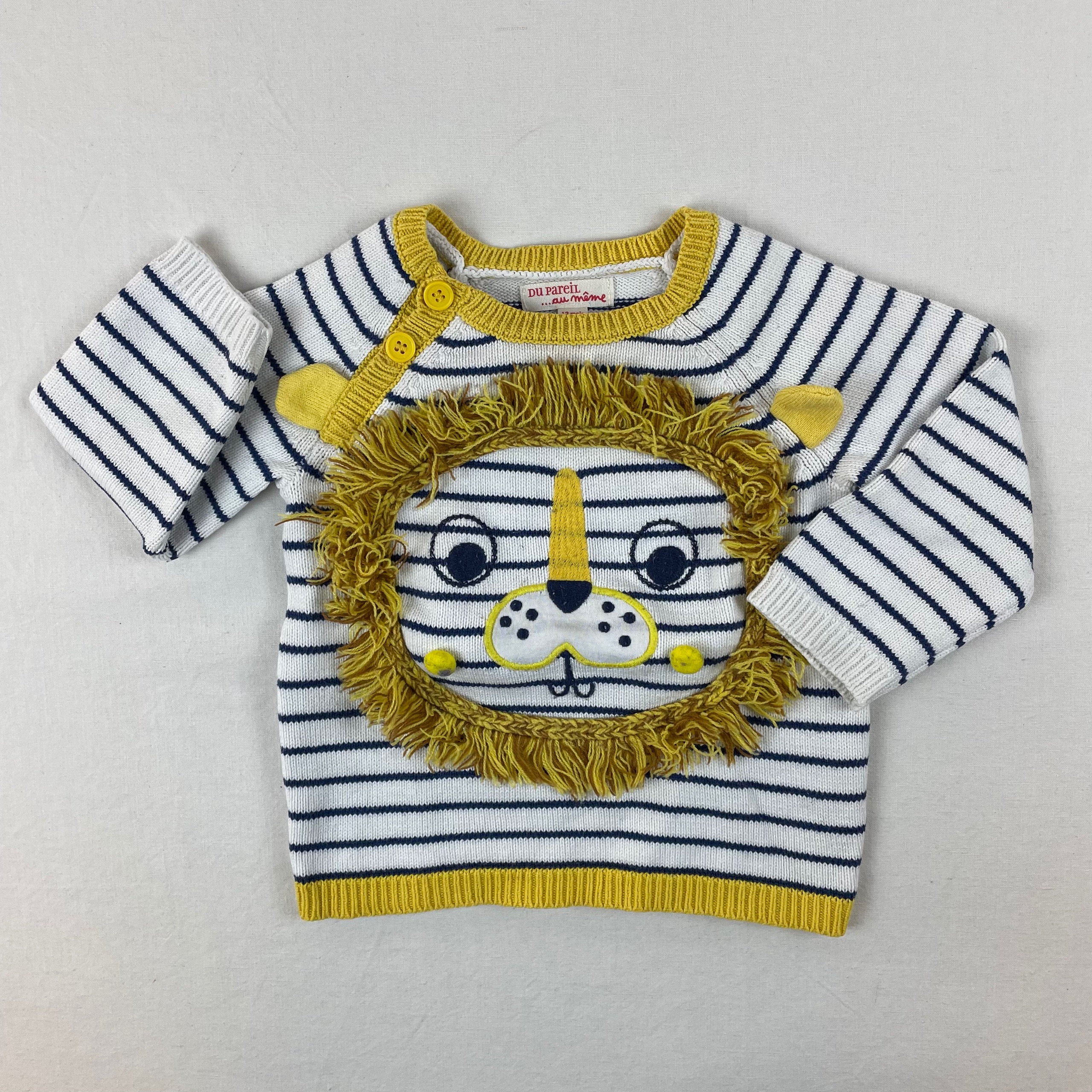Pull - Du Pareil au Même - 12M