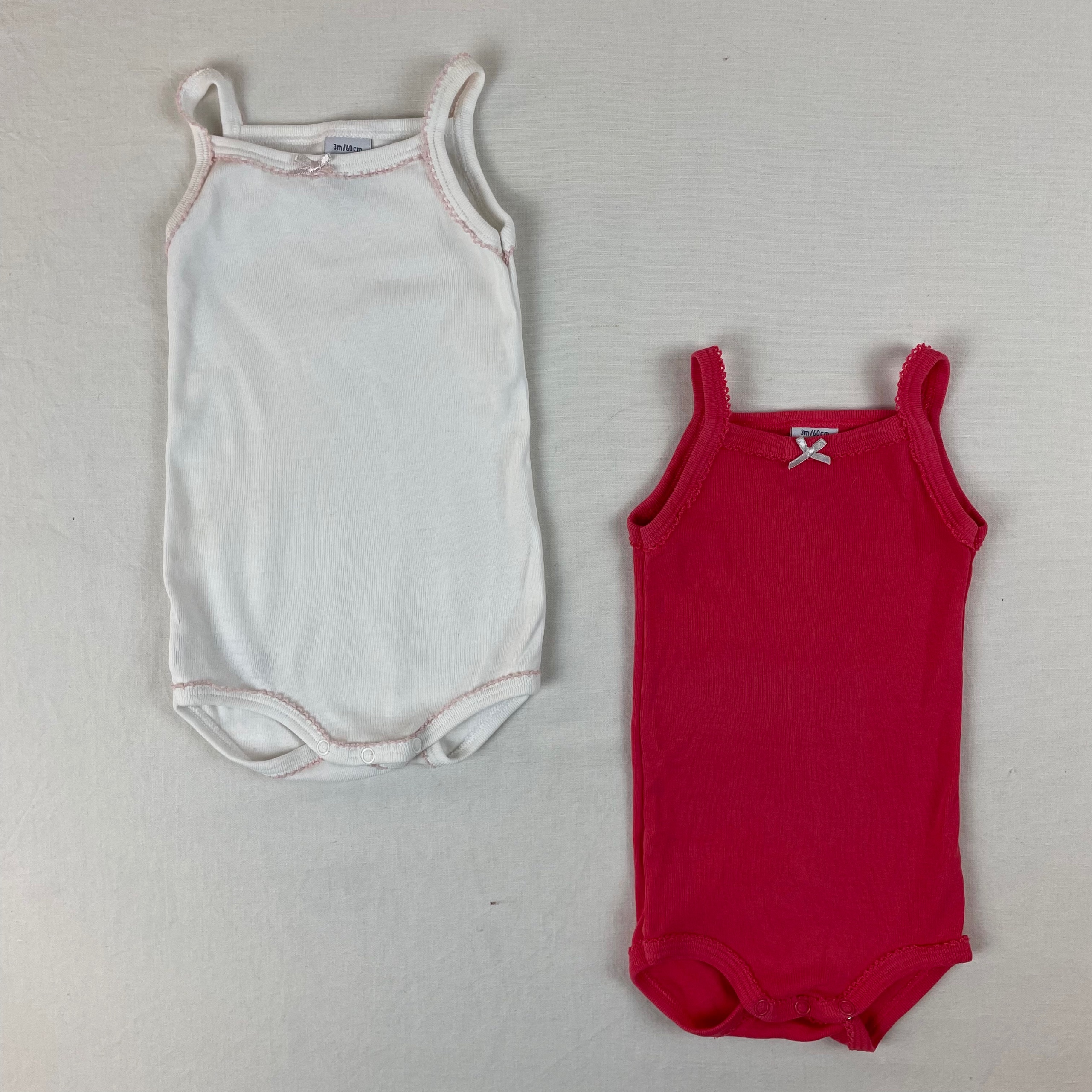 2 bodies - Petit Bateau - 3M