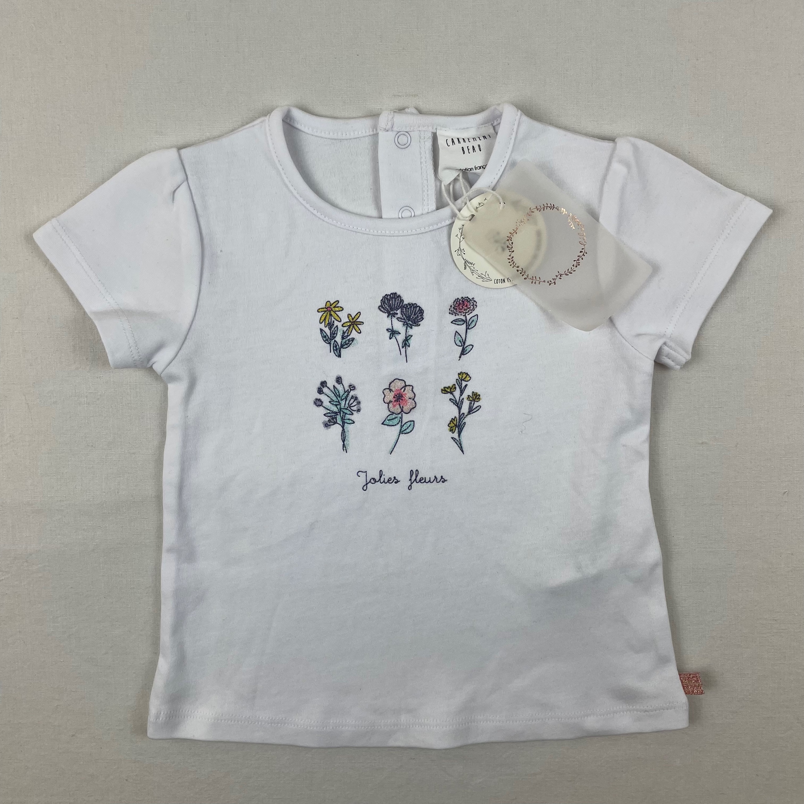 T-shirt manches courtes - Carrément Beau - 18M