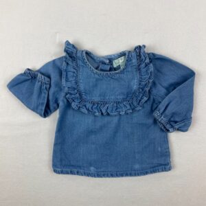 Blouse manches longues - Mes Petits Cailloux - 3M