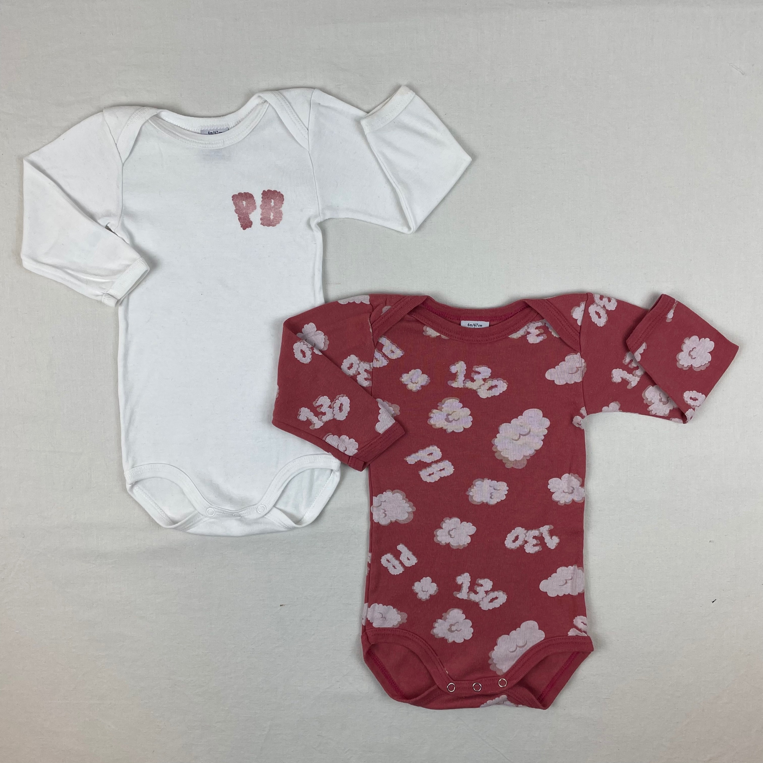 2 bodies - Petit Bateau - 6M