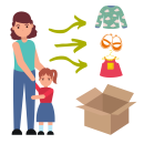 Donnez les affaires dont vous n'avez plus besoin